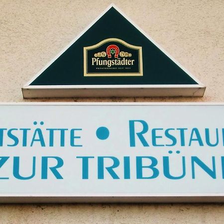 Gaststaette Zur Tribuene Aparthotel Pfungstadt Exterior photo